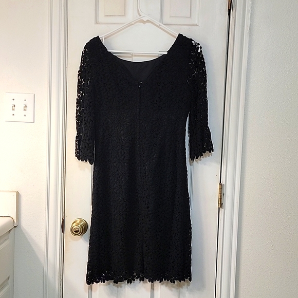 Lilly Pulitzer Black Dress, Size 6. Beautiful! - Picture 4 of 6